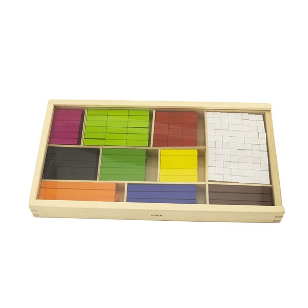 Wooden counting cubes for children