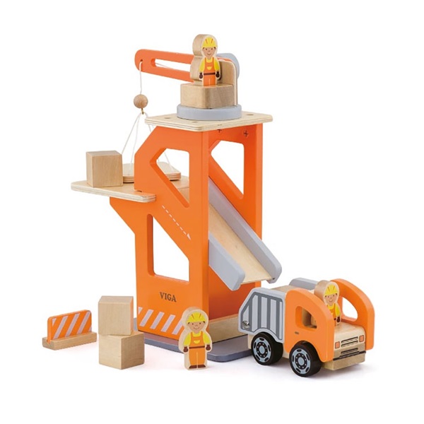 Wooden big crane Viga