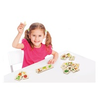 Wooden puzzle for the little ones Viga How to grow...