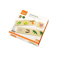 Wooden puzzle for the little ones Viga How to grow...