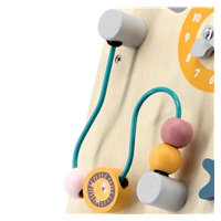 Wooden walker with activities Viga