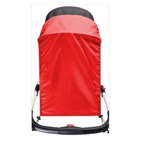 Sun visor for stroller New Baby Basic red