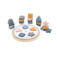 Viga wooden puzzle Shapes and colours