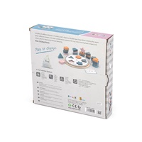 Viga wooden puzzle Shapes and colours