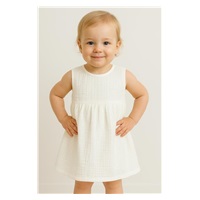 Baby Muslin Dress New Baby Elizabeth, size 80 (9-12m)
