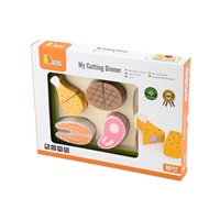Wooden cutting set Viga Lunch
