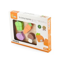 Wooden cutting set Viga Vegetables