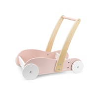 Wooden walker Viga Pink