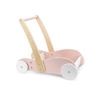 Wooden walker Viga Pink