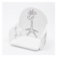 New Baby Victory white giraffe insert for wooden dining chairs