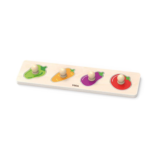 Wooden jigsaw puzzle vegetables Viga