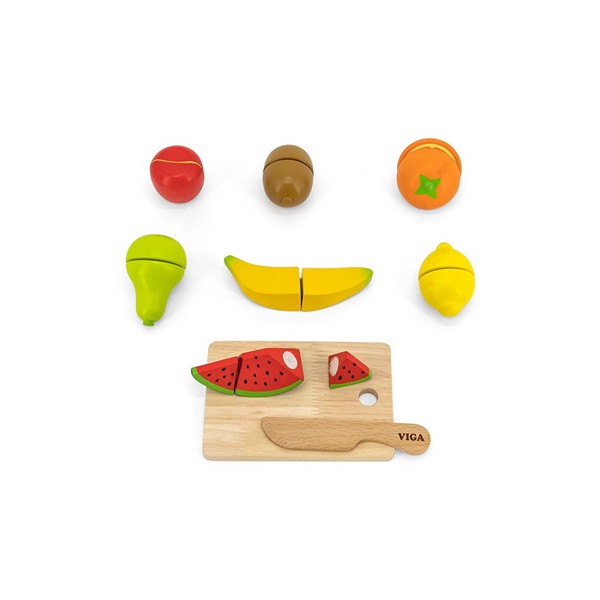 Wooden fruit slicing set Viga