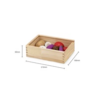 Wooden vegetable cutting set Viga