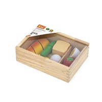 Viga Wooden Breakfast Cutting Set