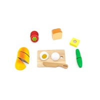 Viga Wooden Breakfast Cutting Set