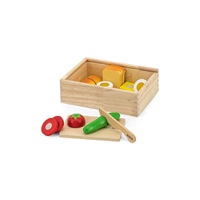 Viga Wooden Breakfast Cutting Set