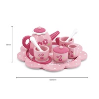 Wooden tea set with tray Viga