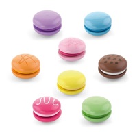 Wooden rainbow macaroons Viga