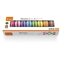 Wooden rainbow macaroons Viga