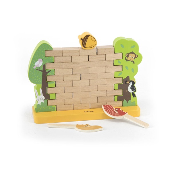 Wooden game Wall Viga
