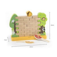 Wooden game Wall Viga