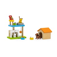 Wooden set of animals Viga