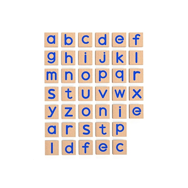 Wooden magnetic letters Viga