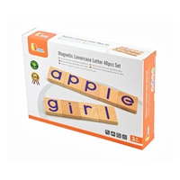 Wooden magnetic letters Viga