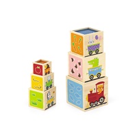 Viga wooden insertion cubes