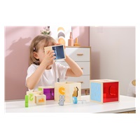 Viga wooden insertion cubes