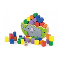 Wooden game Viga Balancing Elephant