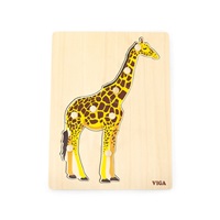 Children's wooden puzzle Montessori Viga Giraffe