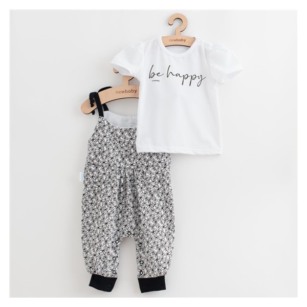 New Baby Be Happy 2-piece summer girls set, size 80 (9-12m)