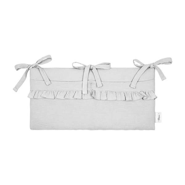 Crib pocket Belisima Muslin grey