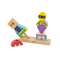 Wooden blocks Viga Robot