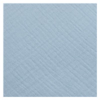 Muslin crib mattress cover New Baby blue