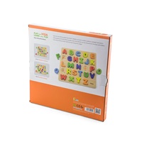 Wooden jigsaw Viga Numbers and shapes