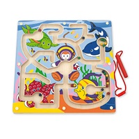 Wooden magnetic labyrinth Viga Sea World