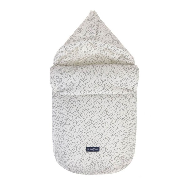 Multifunkční zavinovačka Zaffiro 5v1 světle šedá tečka