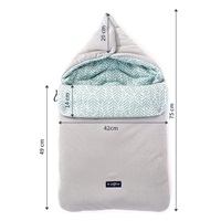 Multifunkční zavinovačka Zaffiro 5v1 organic grey