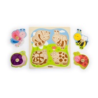 Wooden insect insect puzzle Viga