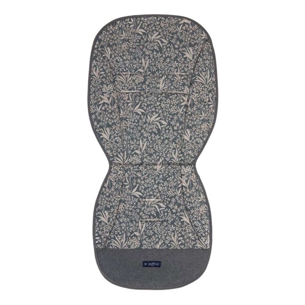 Stroller mat Zaffiro organic grey 85 cm