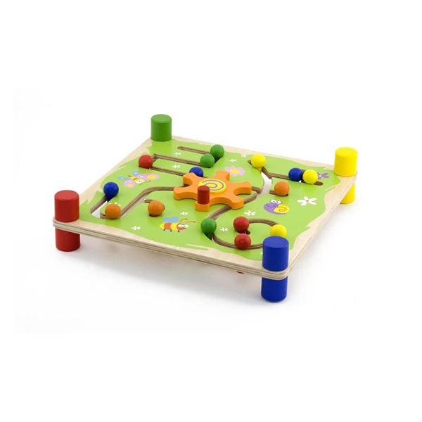 Wooden game Viga Maze