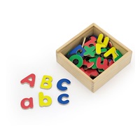 Wooden magnetic letters Viga