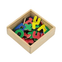 Wooden magnetic letters Viga