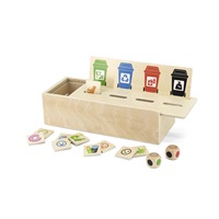 Wooden game Viga Waste sorting