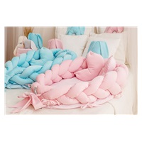 Knitted baby nest Velvet Belisima blue