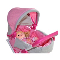 Milly Mally Alice Prestige Pink Baby Doll Stroller