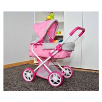 Milly Mally Alice Prestige Pink Baby Doll Stroller