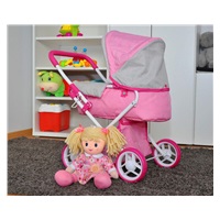 Milly Mally Alice Prestige Pink Baby Doll Stroller